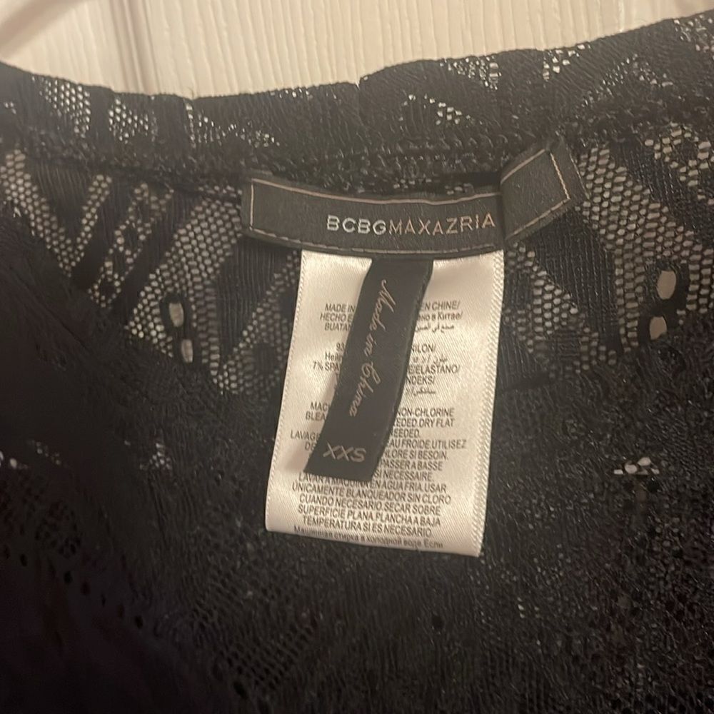 BCBG MaxAzria Top See through XXSmall - Picture 3 of 6